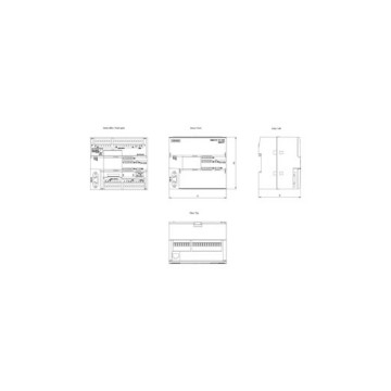 Original SIEMENS 6ES7288-1ST30-0AA1 S7-200 SMART CPU ST30 STANDARD CPU DC/DC/DC 18DI/12DO