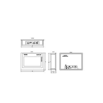 Original 6AV6648-0CC11-3AX0 SIMATIC HMI SMART 700 IE V3 SMART Panel Touch operation 7&quot; widescreen TFT display