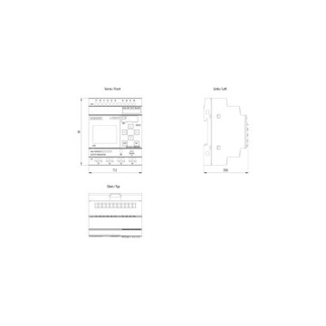 100% Original LOGO 6ED1052-1HB08-0BA1 24RCE 8DI/4DO 400 Blocks Memory other Logic Module