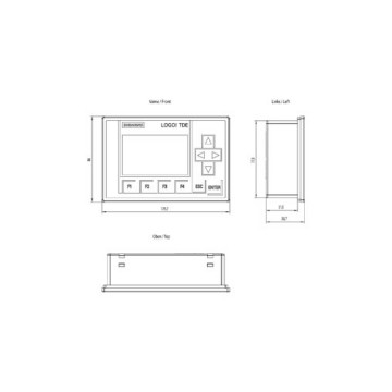LOGO TD screen 6 Lines 6ED1055-4MH08-0BA1logo logic and Communication interface RS485