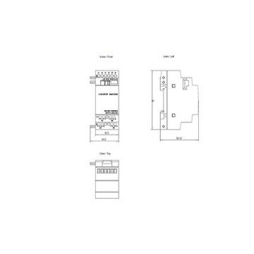 Siemens LOGO DM8 12 24R Expansion Module 6ED1055-1MB00-0BA2 Versatile B2B Solution