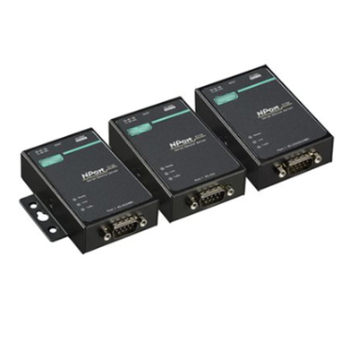 Industrial Automation NPORT 5110 Port RS-232/422/485 Serial Port Device Networking Server Standard TCP/IP Interface for MOXA