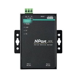 NPORT 5232 2 Port RS-232/422/485 Serial Port Device Networking Server for MOXA