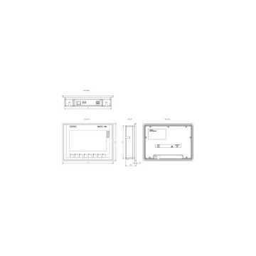 100% Original Siemens 6AV2123-2GB03-0AX0 7&quot; Human-Machine Interface Touch Screen
