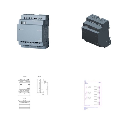 LOGO 6ED1052-2HB08-0BA1 24RCEO SV/E/A 24V DC/24V AC 6ED10522HB080BA1 Siemens Original