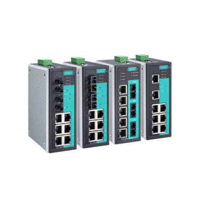 EDS-408A-MM-SC 8-Port Managed Industrial Ethernet Switch for Entry-Level Applications