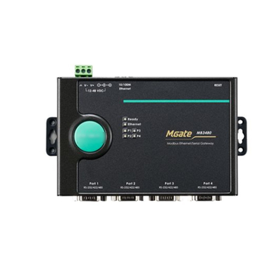MGATE MB3180 1 2 and 4-port Ethernet Modbus Gateway for MOXA in Industrial Automation