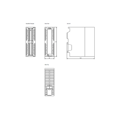 Siemens PLC S7-300 Expansion Module DI 32xDC 24V for Automation Industry Applications