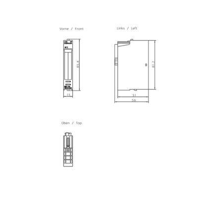 Siemens ET 200S 4DQ 24 V DC/0.5 A HF 4 DO High Feature 24 V DC/0.5 A 6ES71324BD000AB0