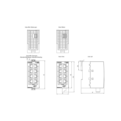 6GK5008-0BA10-1AB2 Siemens SCALANCE XB008 Unmanaged Industrial Ethernet Switch 100%