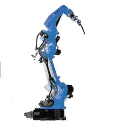 Welding Results GBS10-C1650 Industrial Robot with Welding Torch at Manufacturing Plant