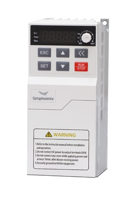 Simphoenix DL100-2S0022 Frequency Inverter 2.2kw Rated Power for Single Phase 220V