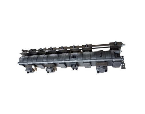 2 Sections Rotary Gear Motor Hydraulic Flow Divider HDD35.125 with 125cm3 Displacement