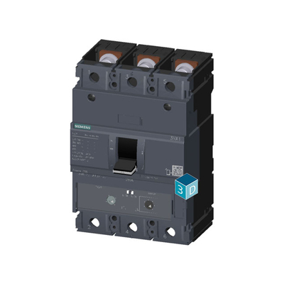100% Tested Siemens 3VA1220-5EF32-0AA0 MCCB IEC FS250 200A 3P 55KA TM ATAM Power Off Knife