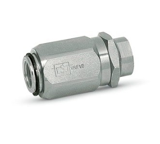 45L/min Unidirectional Flow Control Valves VURF120 83*45 G1/2&quot; Inch Thread Check Valve