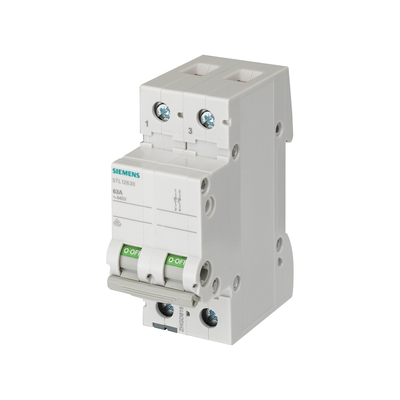5TL12630 5TL Series Disconnector 5TL1 63A 2P 5TL1263-0 for Siemens Original Packaging