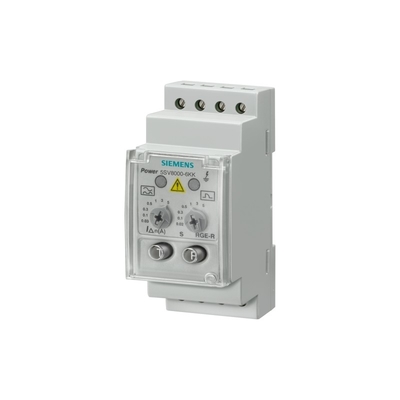 5SV8000-6KK Differential Current Monitoring Device Analog Type A IDN 0.03A 5A 0.02 5 Sec