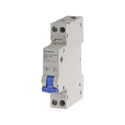 Compact Residual Current Protection Circuit Breaker 1P N Type AC 30 mA 5SV9313-1CN25 for Siemens