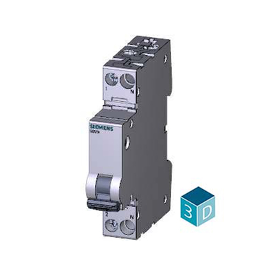 Compact Residual Current Protection Circuit Breaker 1P N Type AC 30 mA 5SV9313-1CN25 for Siemens