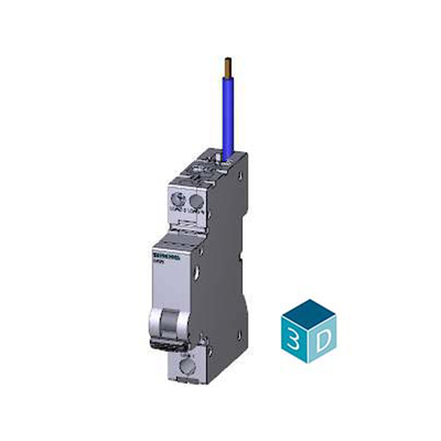 Compact Residual Current Protection Circuit Breaker 1P N Type AC 30 mA 5SV9313-1CN25 for Siemens