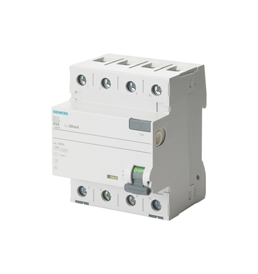 Siemens 5SV3646-6 Residual Current Operating Circuit Breaker Communication Interface