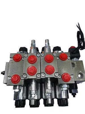45L/MIN Flow Electrically Controlled 5-Spool Directional Valve for Hydraulic Pressure