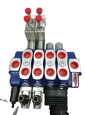 45L/MIN Flow Electrically Controlled 5-Spool Directional Valve for Hydraulic Pressure