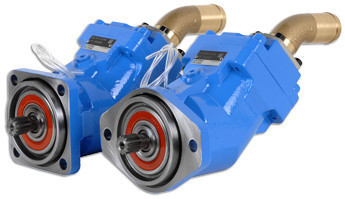 200L/min Maximum Flow Rate Xpi108 Hydraulic Piston Pump 108cc/rev 380BAR 420*260**190mm