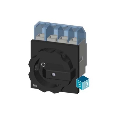 Siemens 3LD2203-1TL51 Isolation Switch Fixed Rotary Drive Front for Durable Isolation