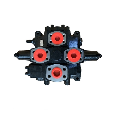 350L/min Tube Structure 2 Spools Sectional Hydraulic Pilot Control Valves Pressure 315bar