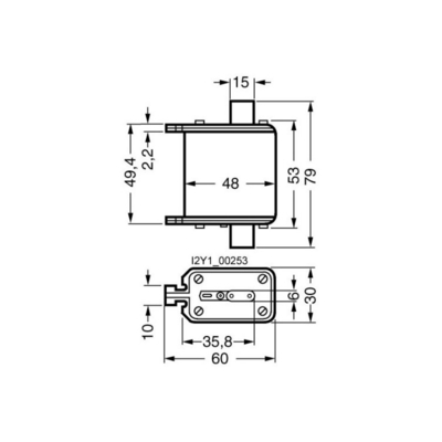 Low Voltage Power Distribution Siemens 3NE8018-1 Industrial Automation Knife Type Fuse