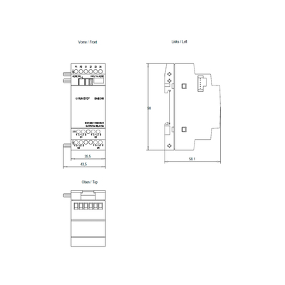 LOGO DM8 24R for LOGO 8 PLC Expansion Module 6ED1055-1HB00-0BA2 100% Original Siemens FOB