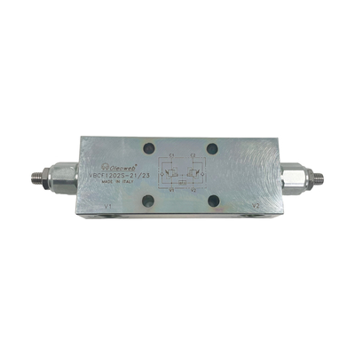 Hydraulic Cylinder Matching Balance Valve VBCF1202S with Open Center Valve 243*59*29mm