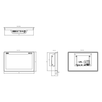 100% Tested SIMATIC HMI MTP1500 Unified Smart Panel 15.6&quot; Widescreen TFT color Display