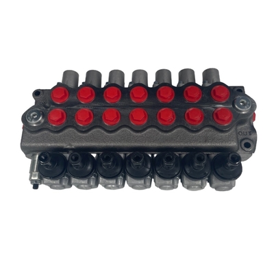 G 3/8&quot; Port Size 7 Spool Hydraulic Directional Valve SD5/7 WALVOIL Type 45L/min 315bar
