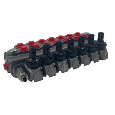G 3/8&quot; Port Size 7 Spool Hydraulic Directional Valve SD5/7 WALVOIL Type 45L/min 315bar