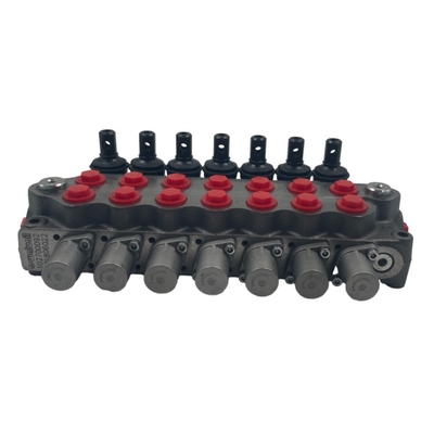 G 3/8&quot; Port Size 7 Spool Hydraulic Directional Valve SD5/7 WALVOIL Type 45L/min 315bar