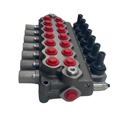 G 3/8&quot; Port Size 7 Spool Hydraulic Directional Valve SD5/7 WALVOIL Type 45L/min 315bar