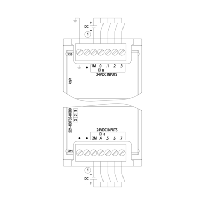 Brandly SIMATIC S7-1200 SM 1221 PLC Expansion Module for Siemens Automation Industrial