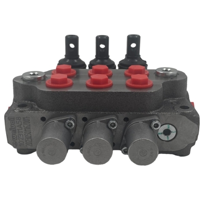 3-Spools SD5/3 WALVOIL Hydraulic Directional Valves Rated Flow 45L/min Port Size G 3/8