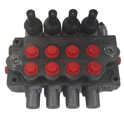 45L/min 315bar SD5/4 WALVOIL Hydraulic Directional Valves 4-Spools G 3/8&quot; Port Size