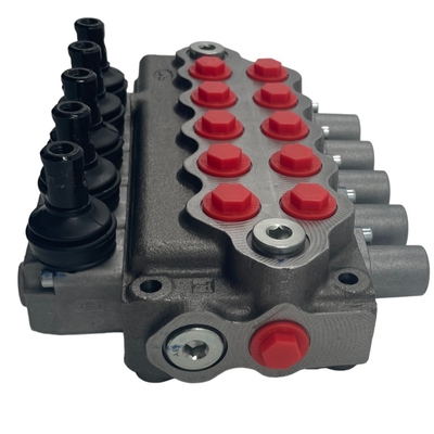 G 3/8&quot; Port Size 5-Spool SD5/5 WALVOIL Hydraulic Directional Valve 45L/min 315bar