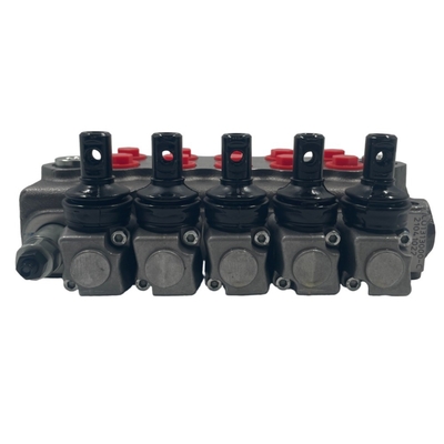 G 3/8&quot; Port Size 5-Spool SD5/5 WALVOIL Hydraulic Directional Valve 45L/min 315bar