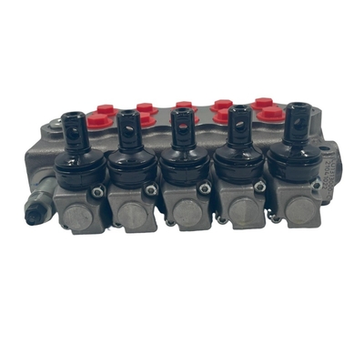 G 3/8&quot; Port Size 5-Spool SD5/5 WALVOIL Hydraulic Directional Valve 45L/min 315bar
