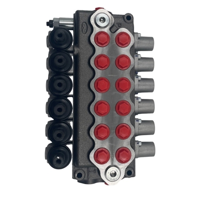 SD5/6 WALVOIL Hydraulic Directional Valves 6 Spools 45L/min Flow Rate 315bar Pressure