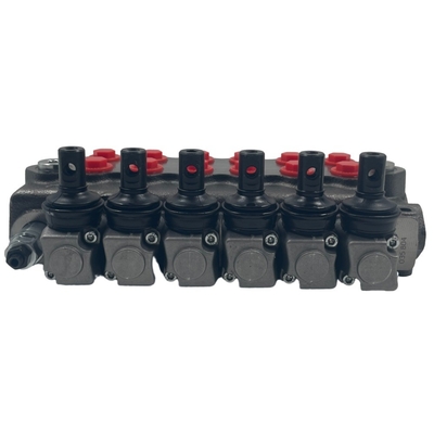 SD5/6 WALVOIL Hydraulic Directional Valves 6 Spools 45L/min Flow Rate 315bar Pressure