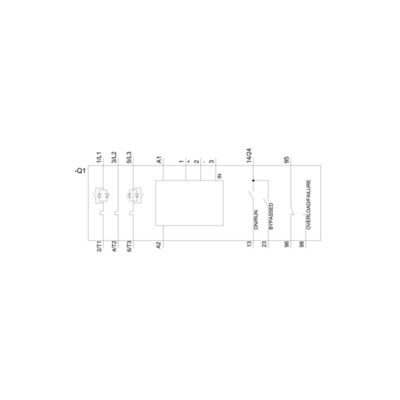 3RW4056-6BB44 SIRIUS Soft Starter S6 162A 90 kW/400V 200-460V AC 230V AC Screw Terminals