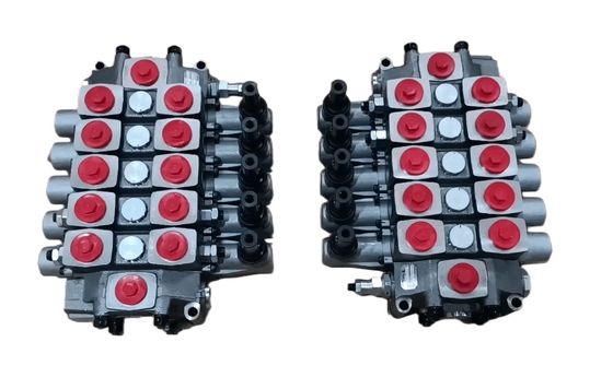 5-Pool Hydraulic Drill Sectional Directional Valve with 100L/min Maximum Flow Rate