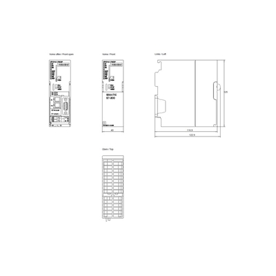 Excellent 6ES7315-2EH14-0AB0 SIMATIC S7-300 CPU 315-2PN/DP with 384KB Work Memory