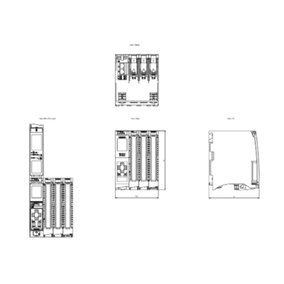 Original S7-1500 Compact CPU CPU 1512C-1 PN with 32 digital inputs and 5 analog inputs